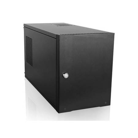 ISTARUSA No Power Supply Compact Stylish 5x 5.25" Mini-ITX Case (Black) S-915